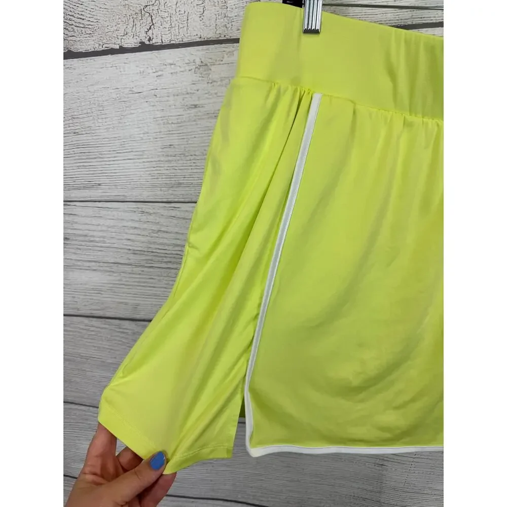 Livi Lane Bryant Active Plus Size Lime Green Sporty Skort Size 22/24